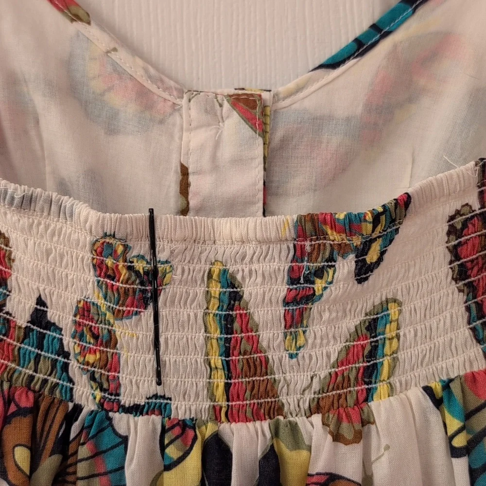 New Butterfly Print Sundress